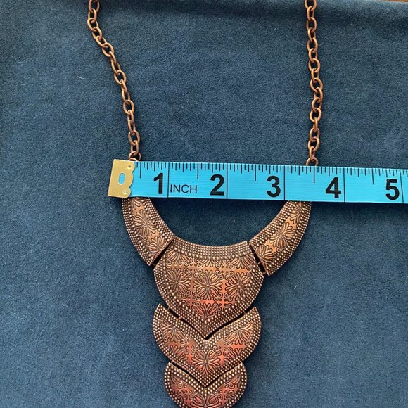 Necklace of Aztec or Inca or just copper influences. - Picture 3 of 3